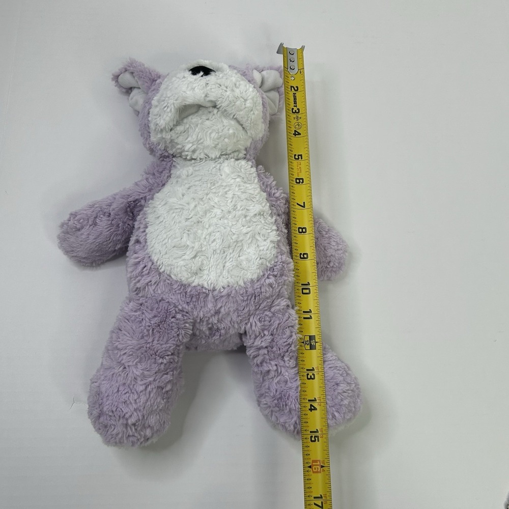 Manhattan Toy Best Friend Fritz Bulldog Plush Lavender White Dog Stuffed Animal - Picture 6 of 10